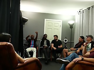 GangBang Creampie 329 Interview, Scene #01